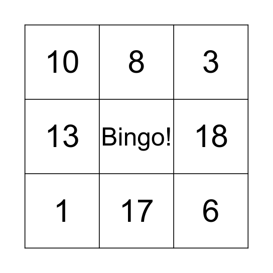 Bingo da Débora Bingo Card