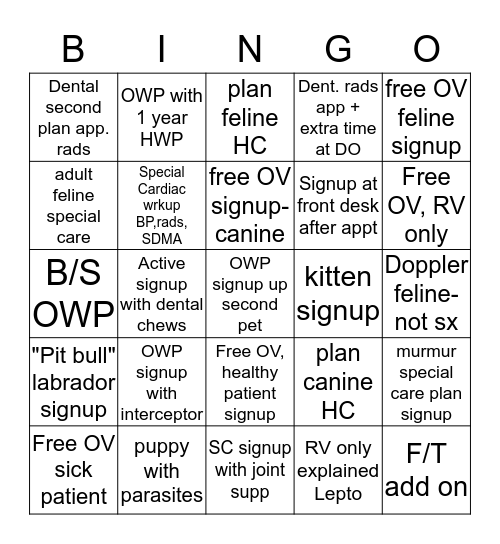 1072 Bingo Card