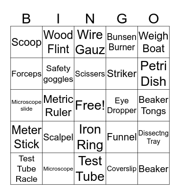 Kjerstin Bell Bingo Card