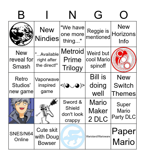 Caravan's Hopes! Bingo Card