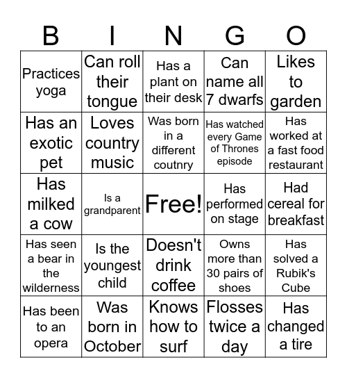 Crowe Soberman People Bingo Card