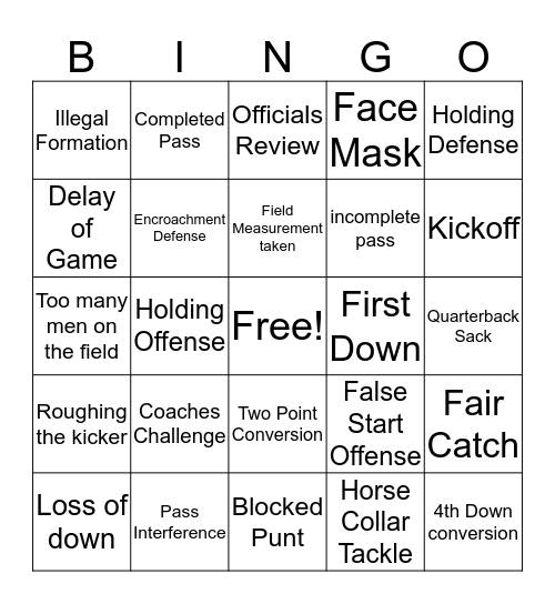 football-bingo-card