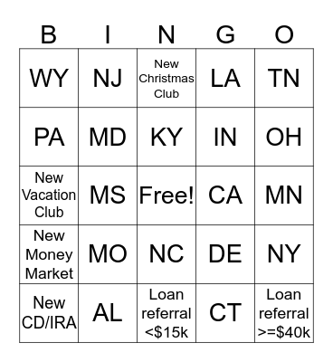 CALL CENTER FUN BINGO Card