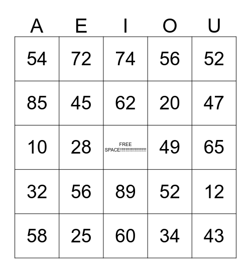 Untitled spider girl Bingo Card