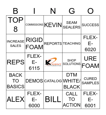 BACK TO BASICS Bingo Card