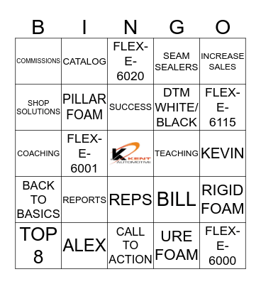 BACK TO BASICS Bingo Card