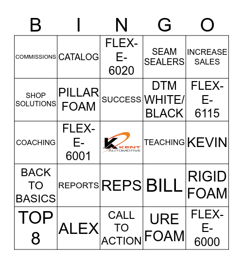 BACK TO BASICS Bingo Card