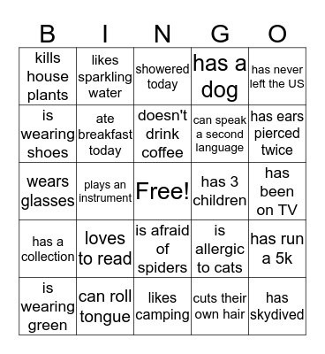 LBC 2020 Bingo Card