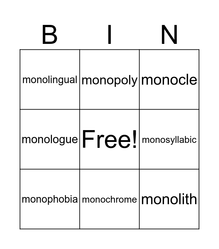 word-list-mono-bingo-card