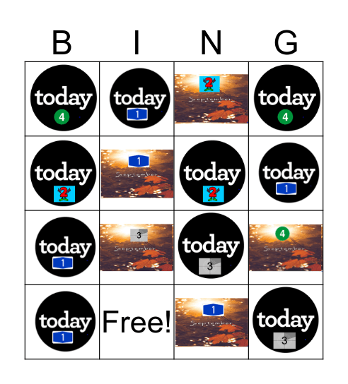 $BF BINGO Card