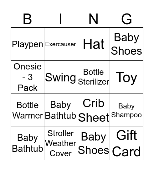 Baby Dixon got Spoiled! Bingo Card