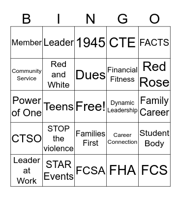 Casey's bingo card Bingo Card