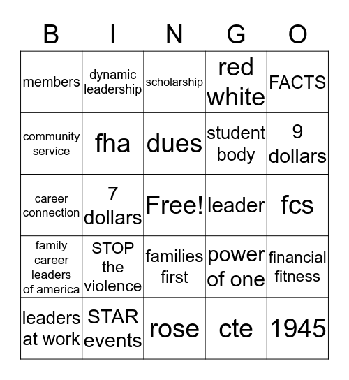 nikoles Bingo Card