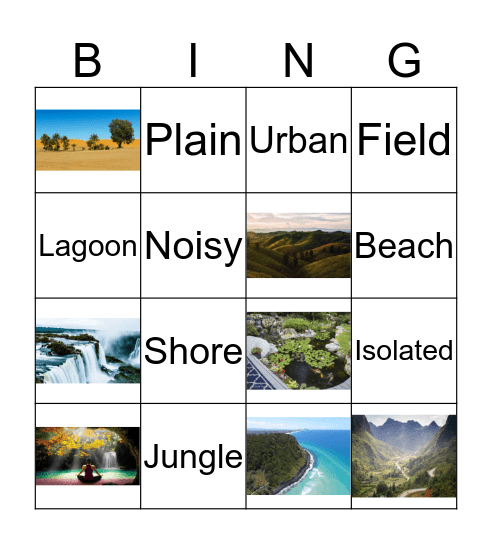 Let's Revise Bingo Card
