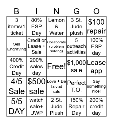 MLC 2019 Bingo Card