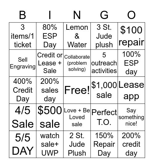 MLC 2019 Bingo Card