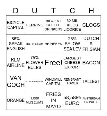MLCo Bingo Card