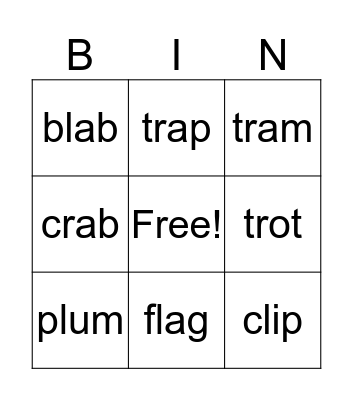 September Week 2 Bingo Card