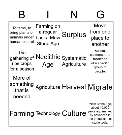 SS- Test Pt.2-SS Bingo Card