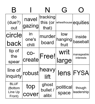 OTI Bingo. If you get BINGO, stand up and announce! Bingo Card