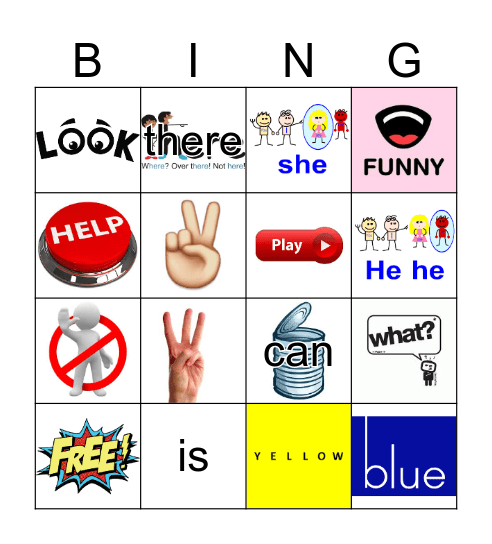 My Body / Mi Cuerpo Bingo Card