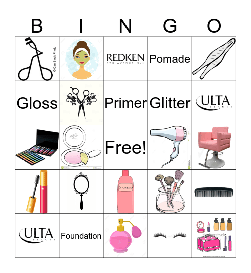 Ulta Beauty Bingo Card