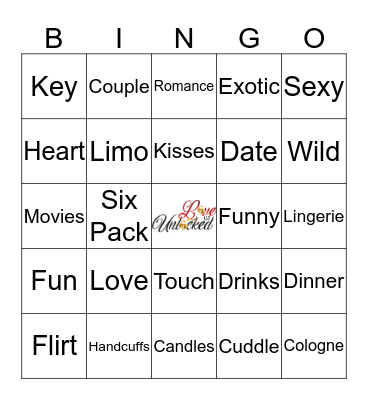 Couples BINGO Card