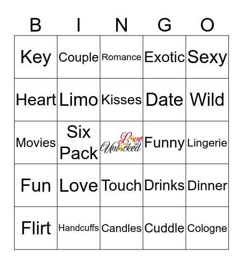 Couples BINGO Card