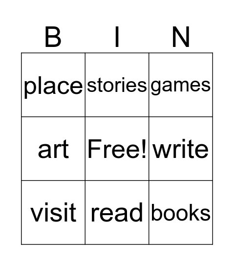 at-the-library-bingo-card