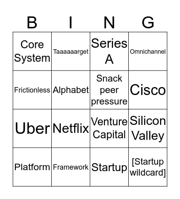 Amit Bingo Card