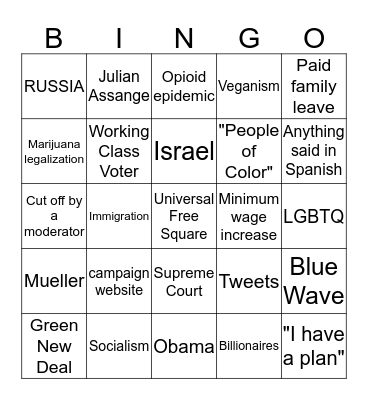 DBDG Round 3 Bingo Card