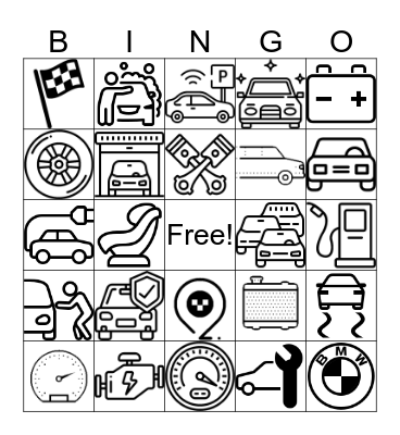 ROAD TRIP BINGO Card