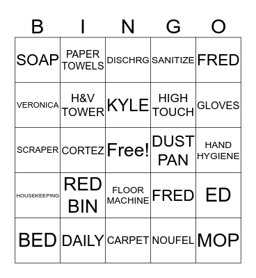 AH CABARRUS EVS WEEK 2019 Bingo Card