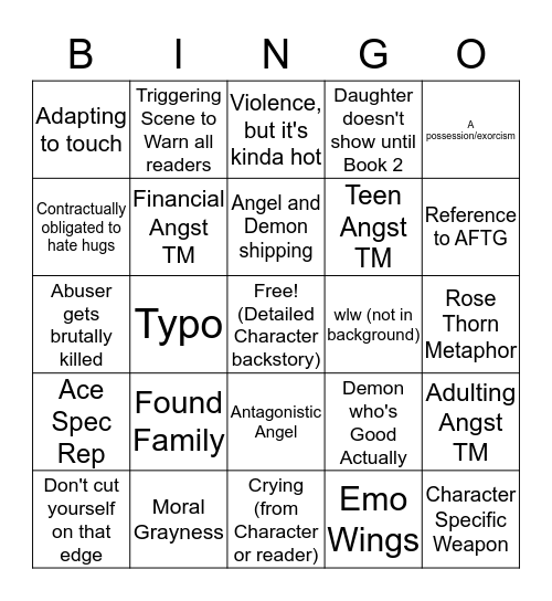 Elysium Sakavic-isms Bingo Card