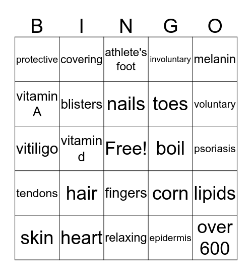 heat heat  Bingo Card