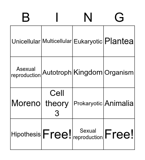 deadpool Bingo Card