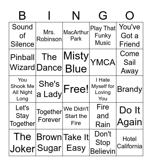 MONROEVILLE LIBRARY BINGO Card