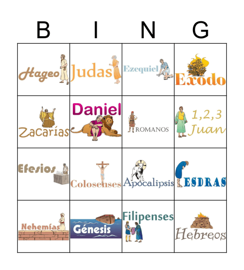 BIBLIA Bingo Card