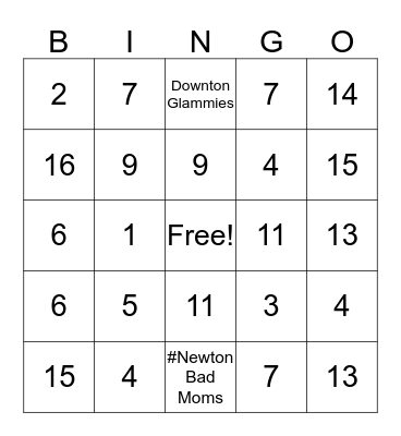 BHP Spectator Trivia Bingo Card