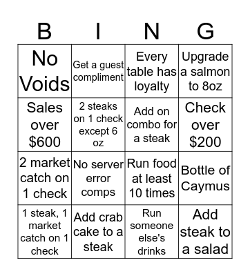 Kemal Bingo Card