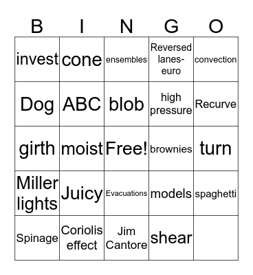 Drunk Donkey  Bingo Card