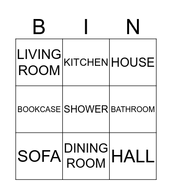 LOOK INSIDE Bingo Card