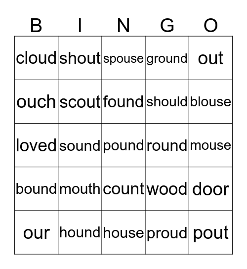 Mole and the Baby Bird Bingo Card