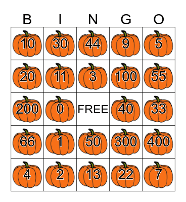 Happy Fall Y'all Bingo Card