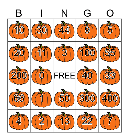 Happy Fall Y'all Bingo Card