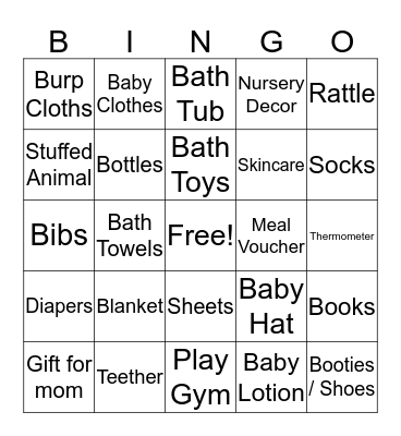 Twins Bingo Card