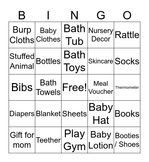 Twins Bingo Card