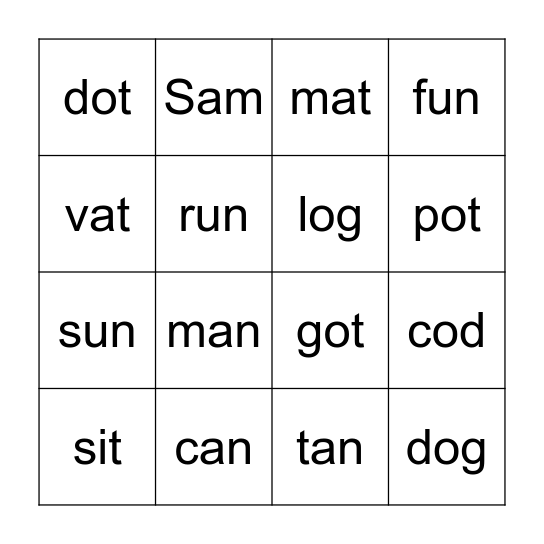 BINGO! Bingo Card