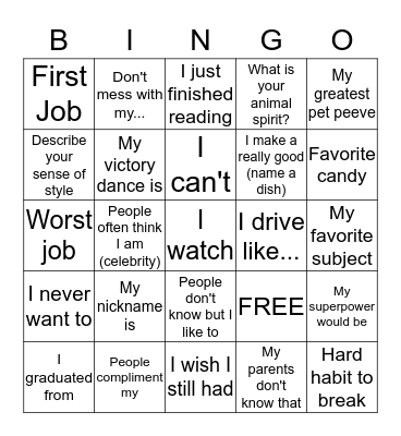 Crash and Learn AVID style Bingo Card