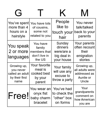 Get-To-Know-Me Bingo Card
